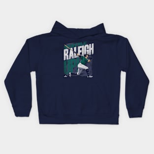 Cal Raleigh Seattle Raleigh Up Kids Hoodie